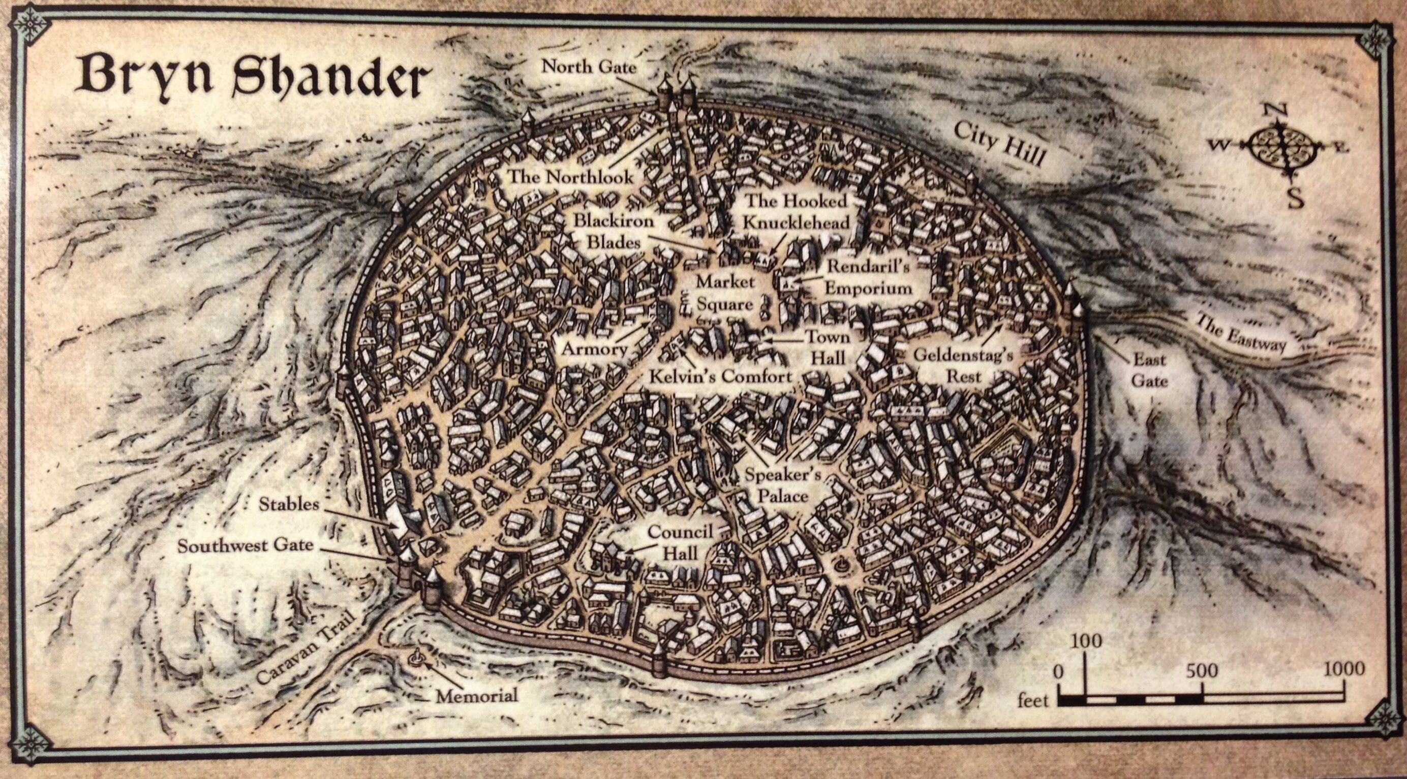 map for legacy of the crystal shard