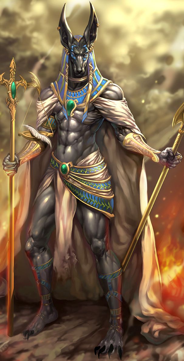 egyptian gods anubis for kids