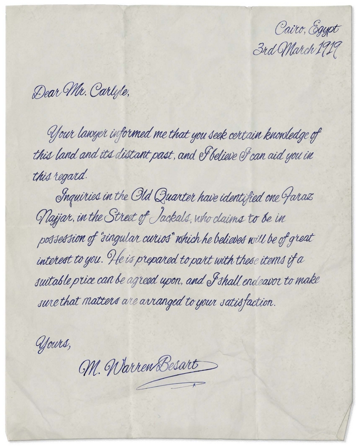 Jackson Elias' Leads Masks of Nyarlathotep Obsidian Portal