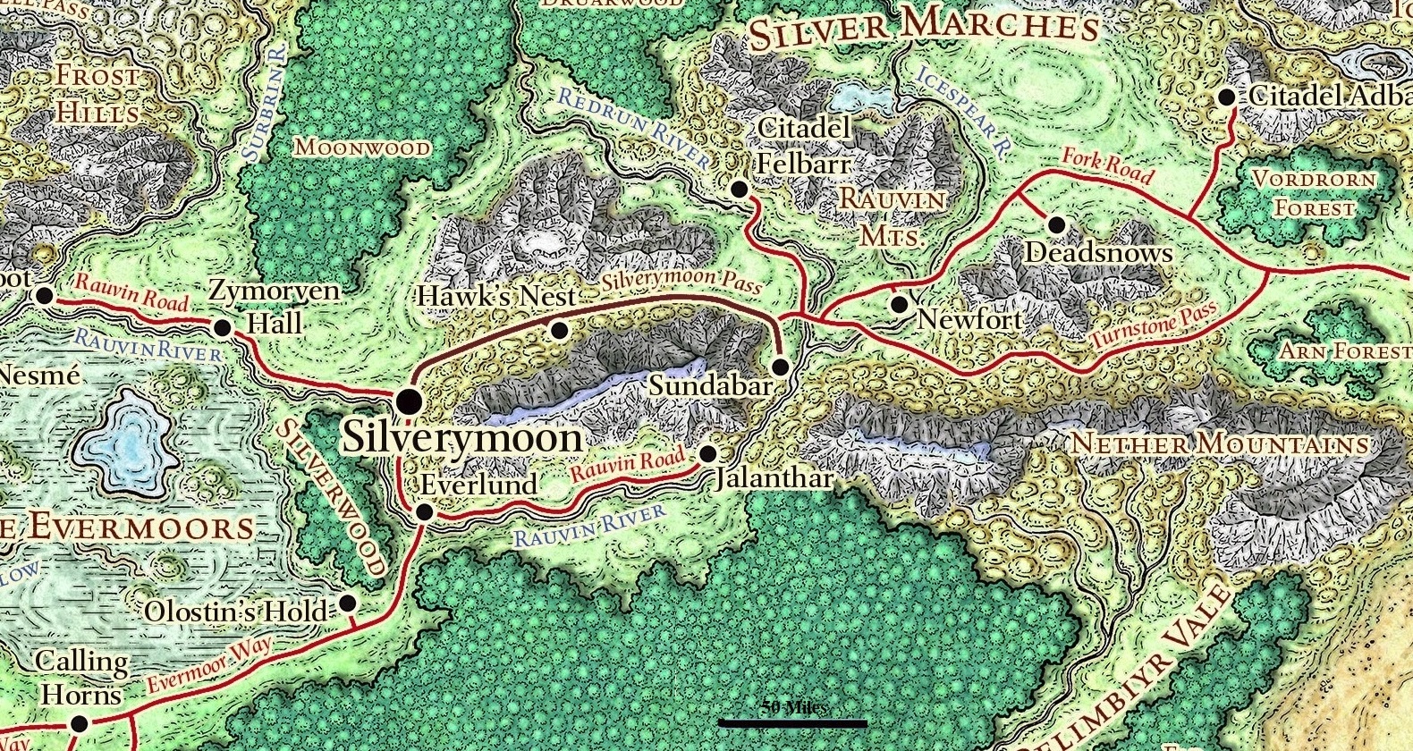 Silver Marches | 5th Age Campaigns' home rules | Obsidian Portal
