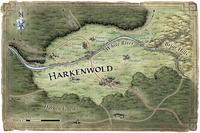 Harkenwold Map