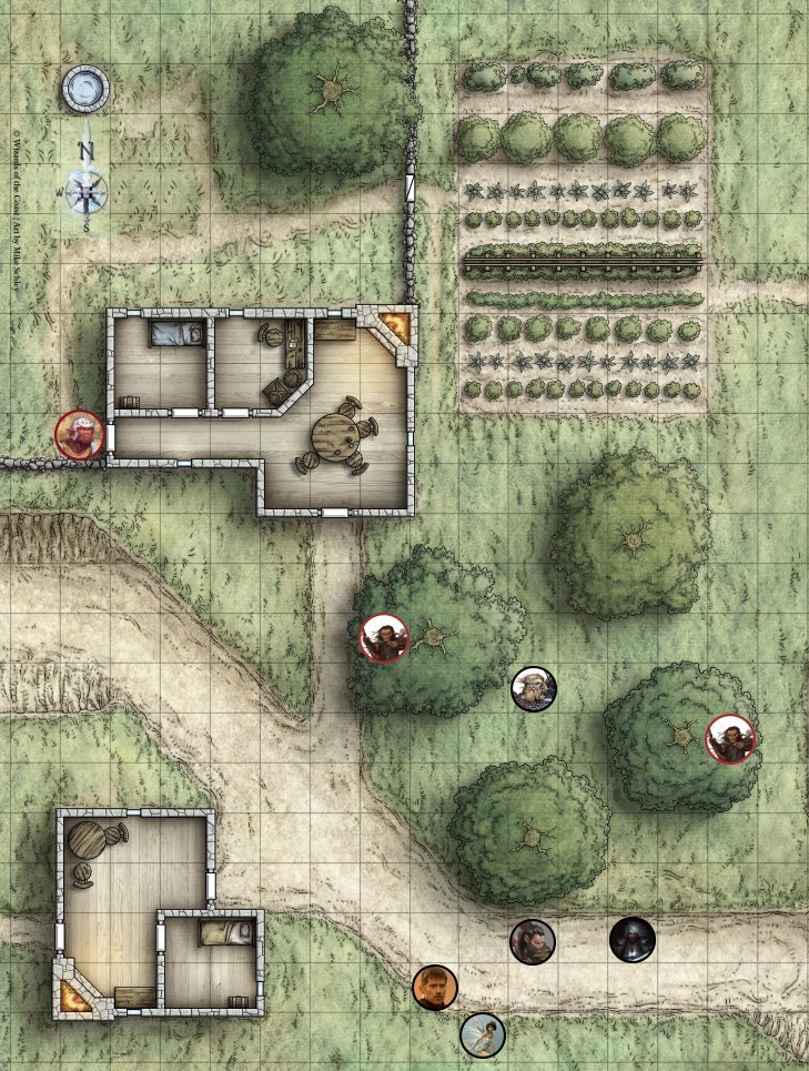 Battle of Albridge map 4-2