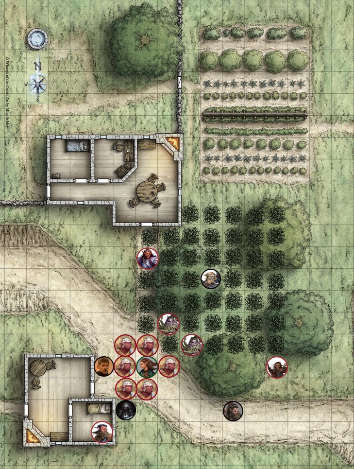 Battle of Albridge Map 4-3