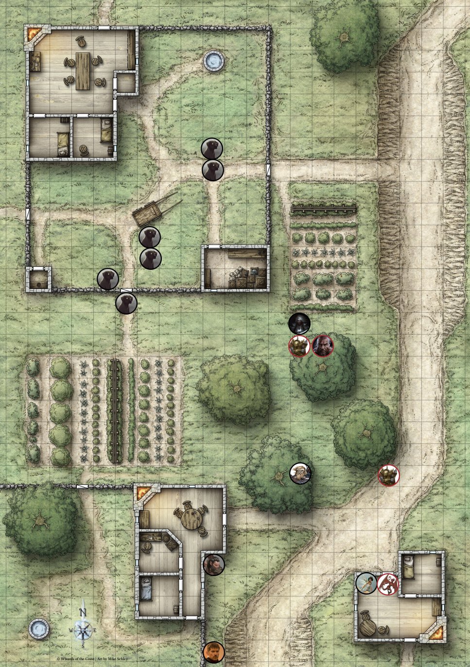 Battle of Albridge Map 5-3