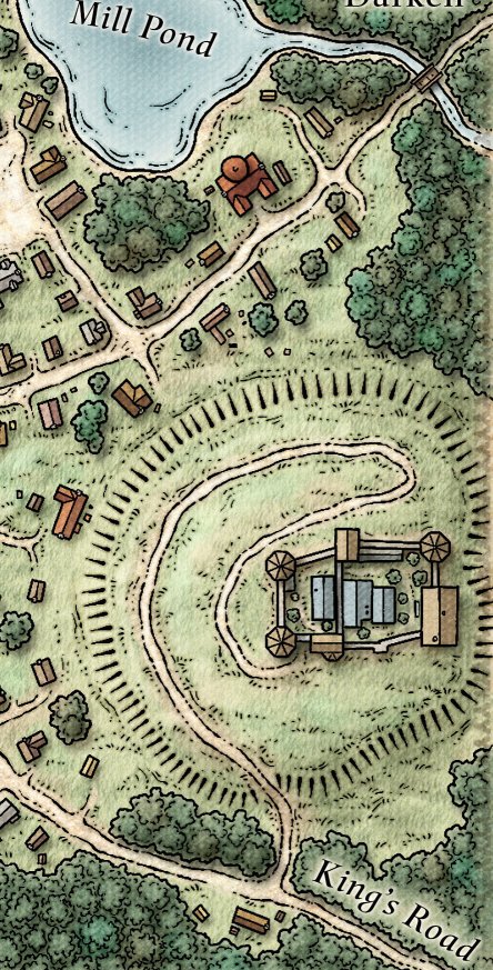 Harken Keep in Harkenwold Village