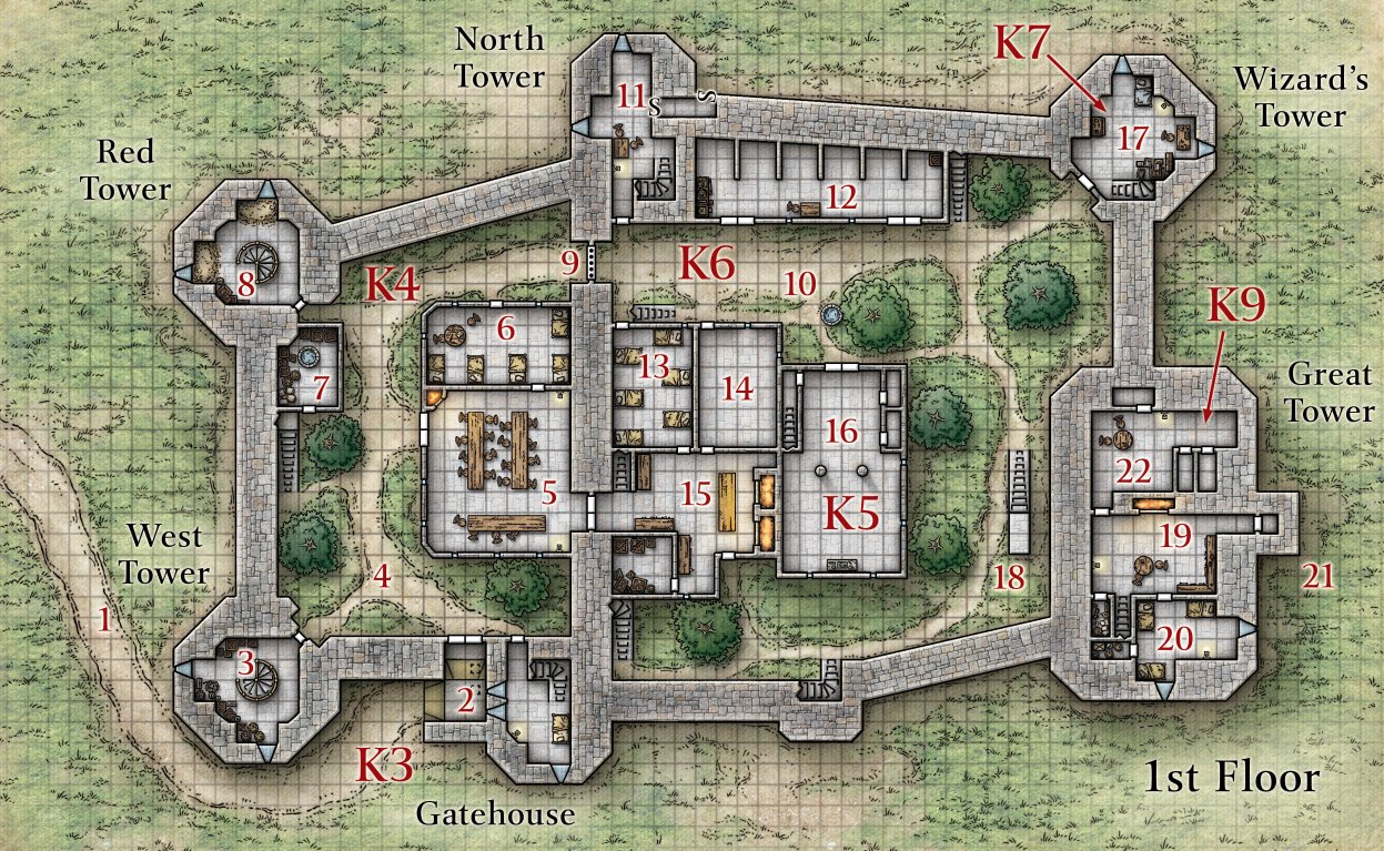 Ground floor Keep