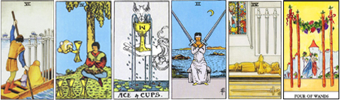 Tarot banner minor