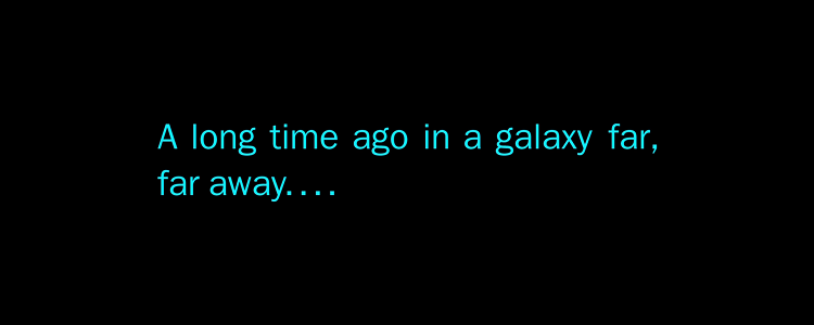 A long time ago