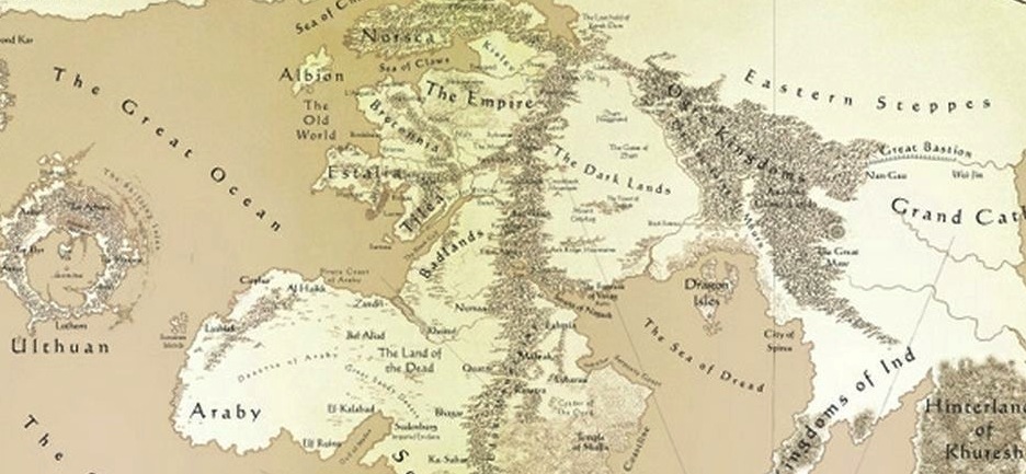 Banner world map