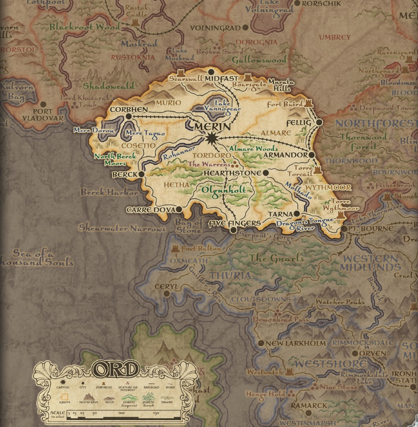 Ord Map Life in the Iron Kingdoms Obsidian Portal